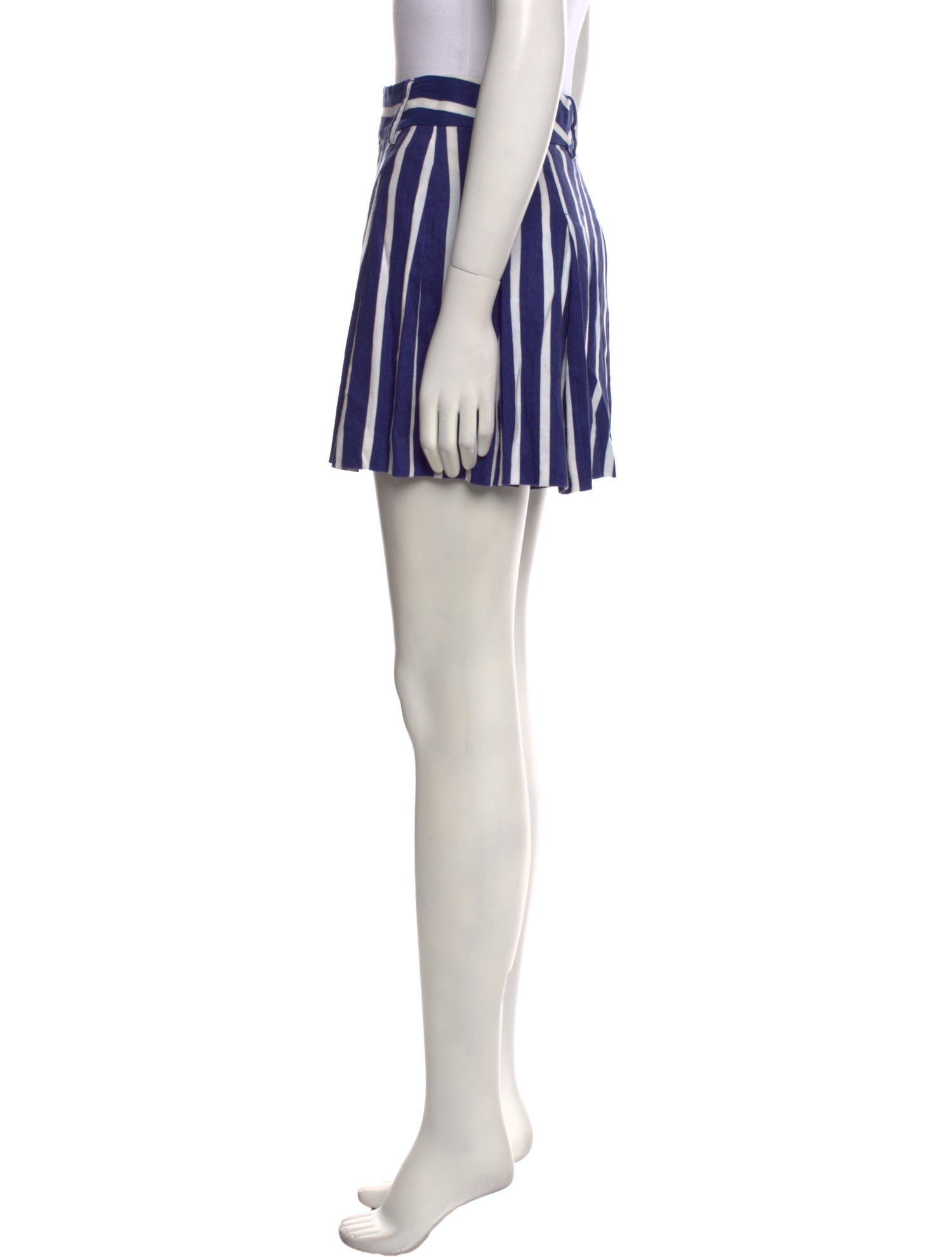 Alice + Olivia Striped Mini Shorts